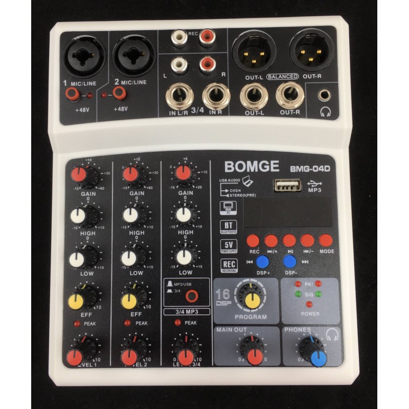 BOMGE BMG-04D アナログミキサー セット BOMGE BMG-04D アナログミキサー セット Amazon.com: BOMGE 04D