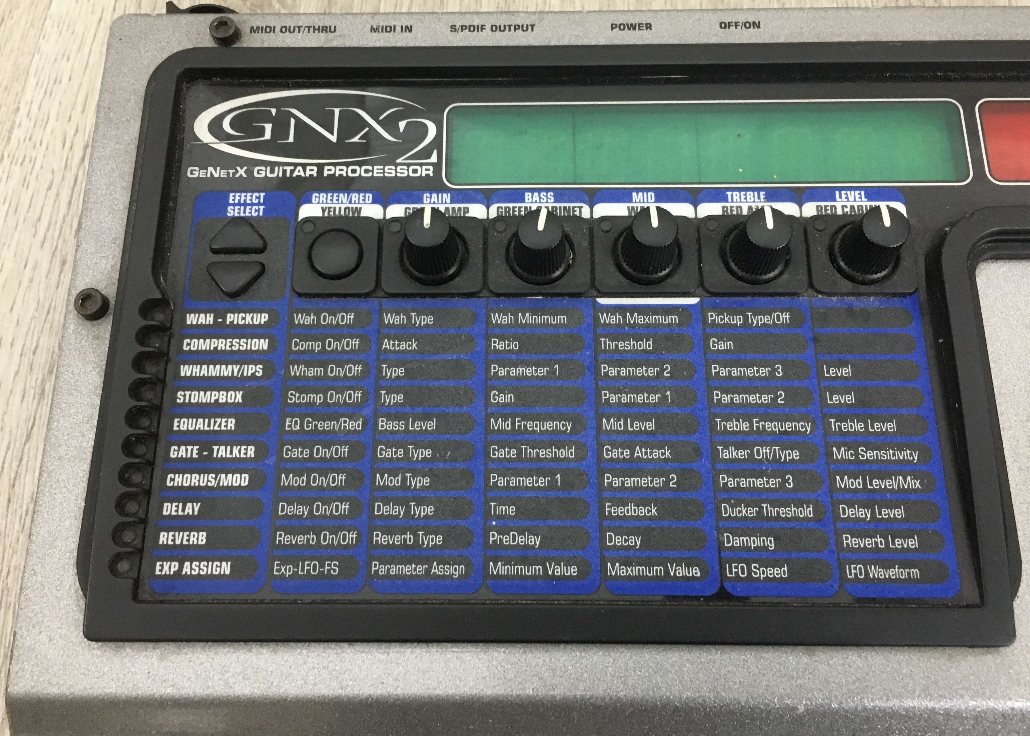DigiTech GNX2 ギターエフェクター DigiTech GNX2 Guitar Multi-Effects Processor | zZounds