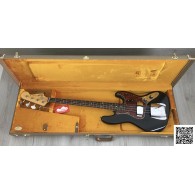 Fender Custom Shop 1961 Jazz Bass Closet Classic Relic Black