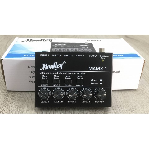 Moukey MAMX 1 mini Mixer audio