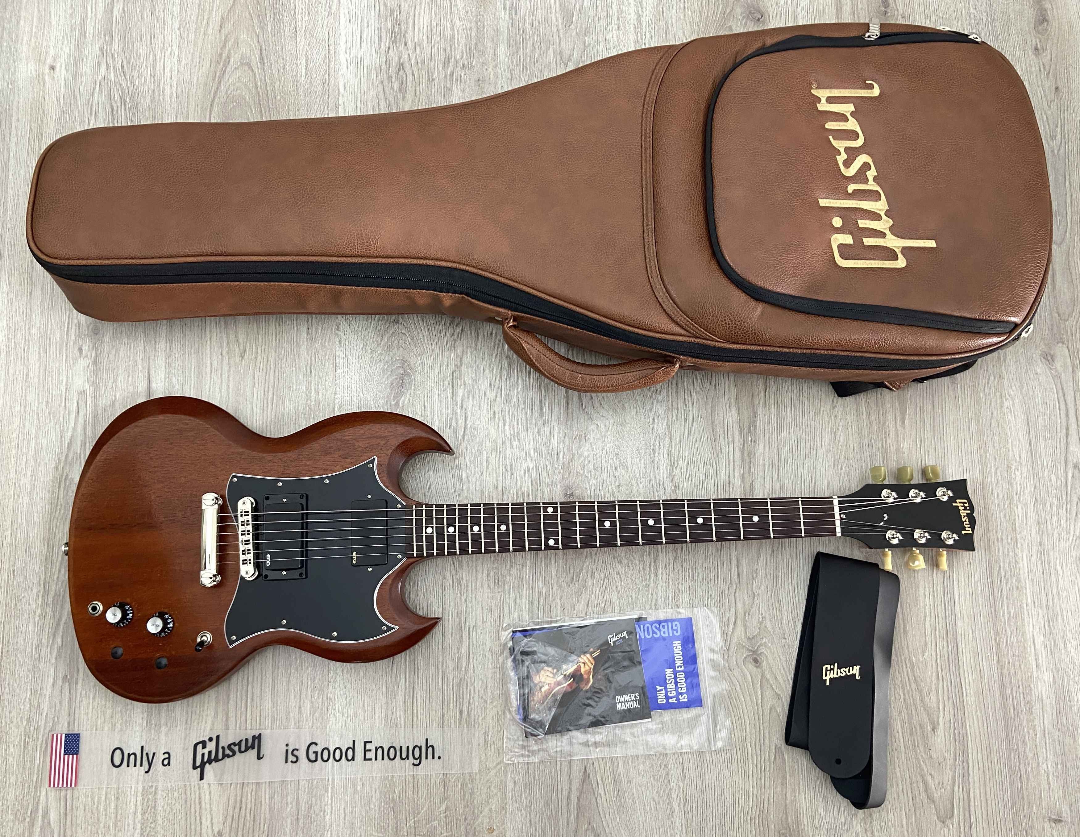 Chitarra Elettrica Gibson SG Faded 2018 Worn Bourbon EMG