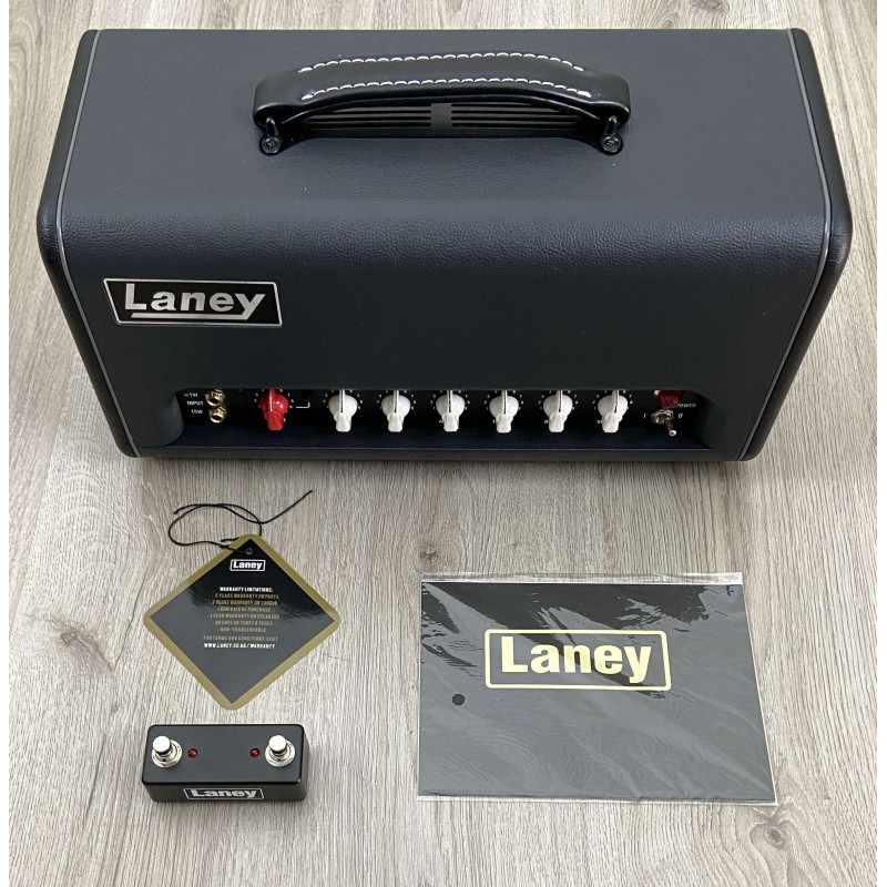 Amplificatore chitarra Laney Cub Supertop + footswitch testata valv...
