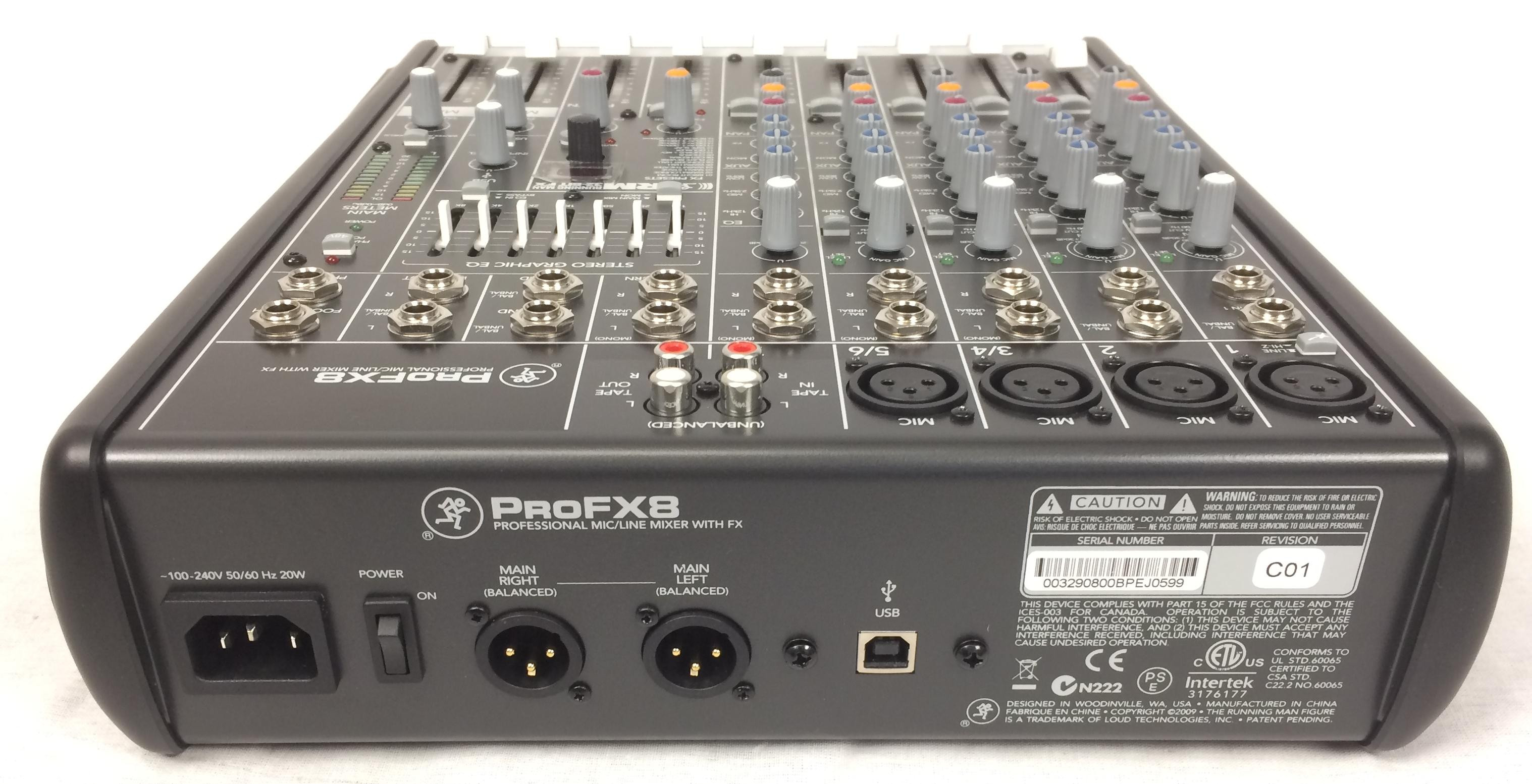 Mackie PROFX8 | Mixer Mackie