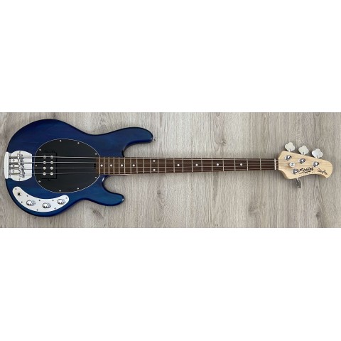 Sterling by Music Man S.U.B. Sting Ray 4 Blue Satin