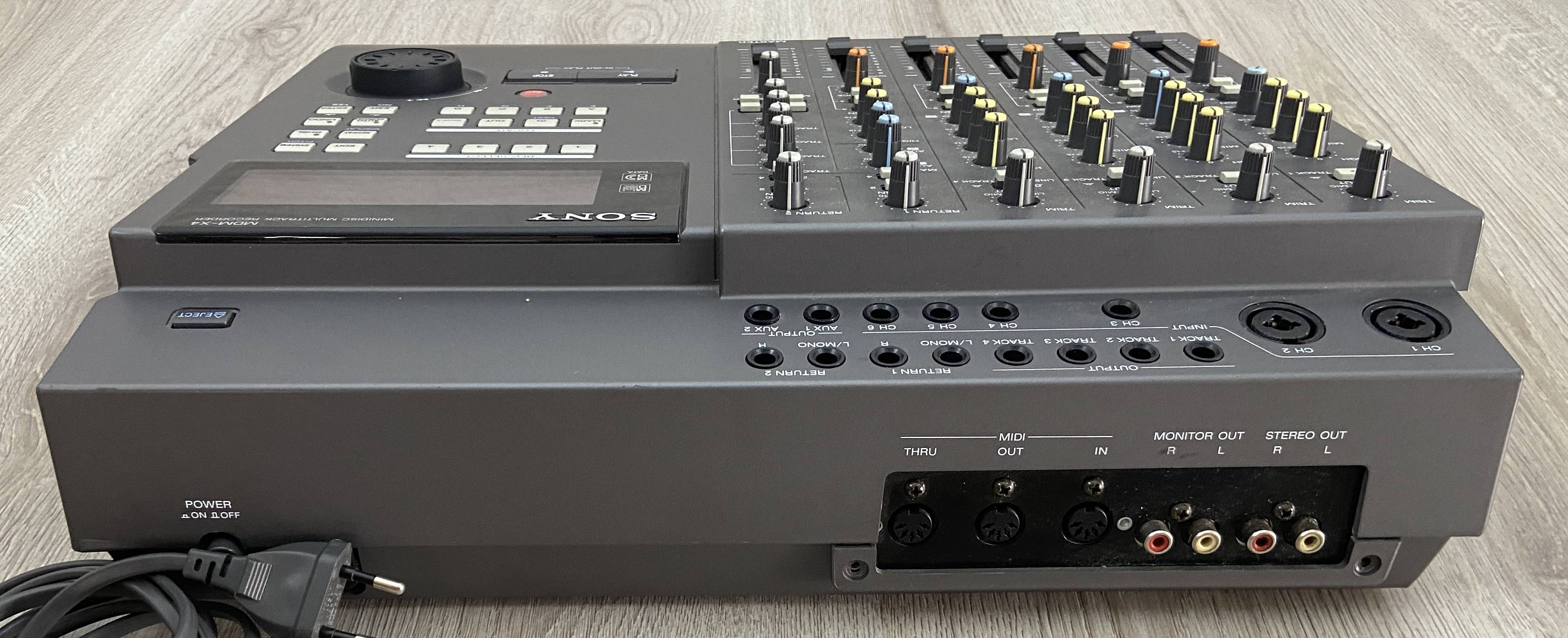 Sony MDMX4 Registratore Minidisc Mixer Sony