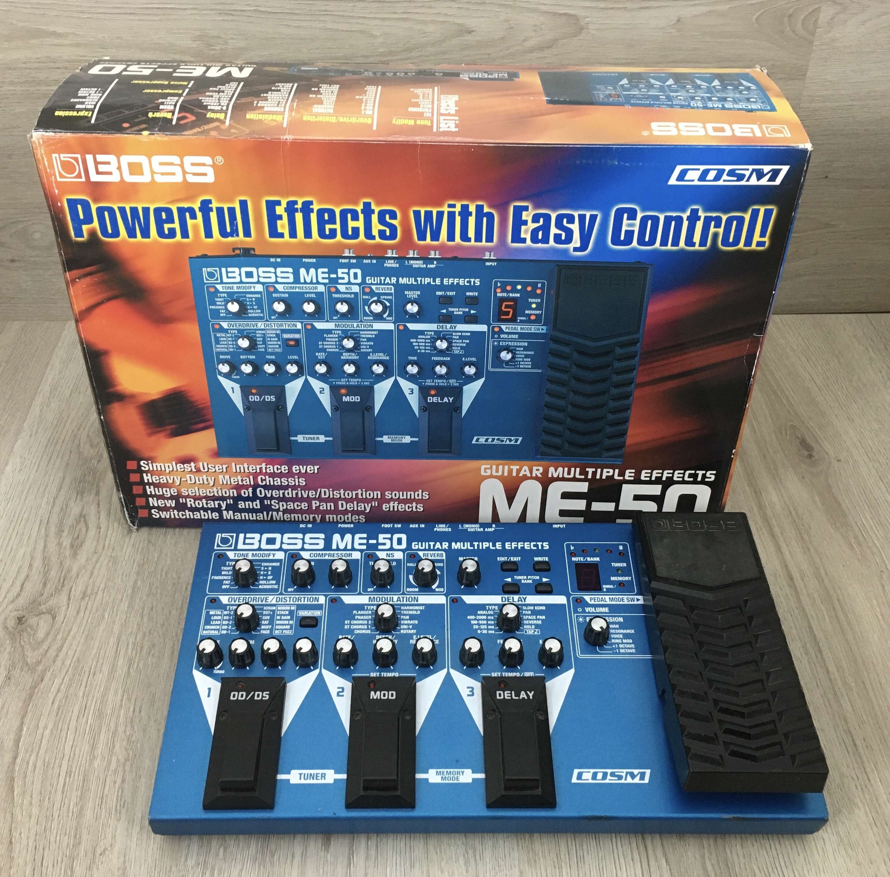 Boss ME-50 | Effetti Boss