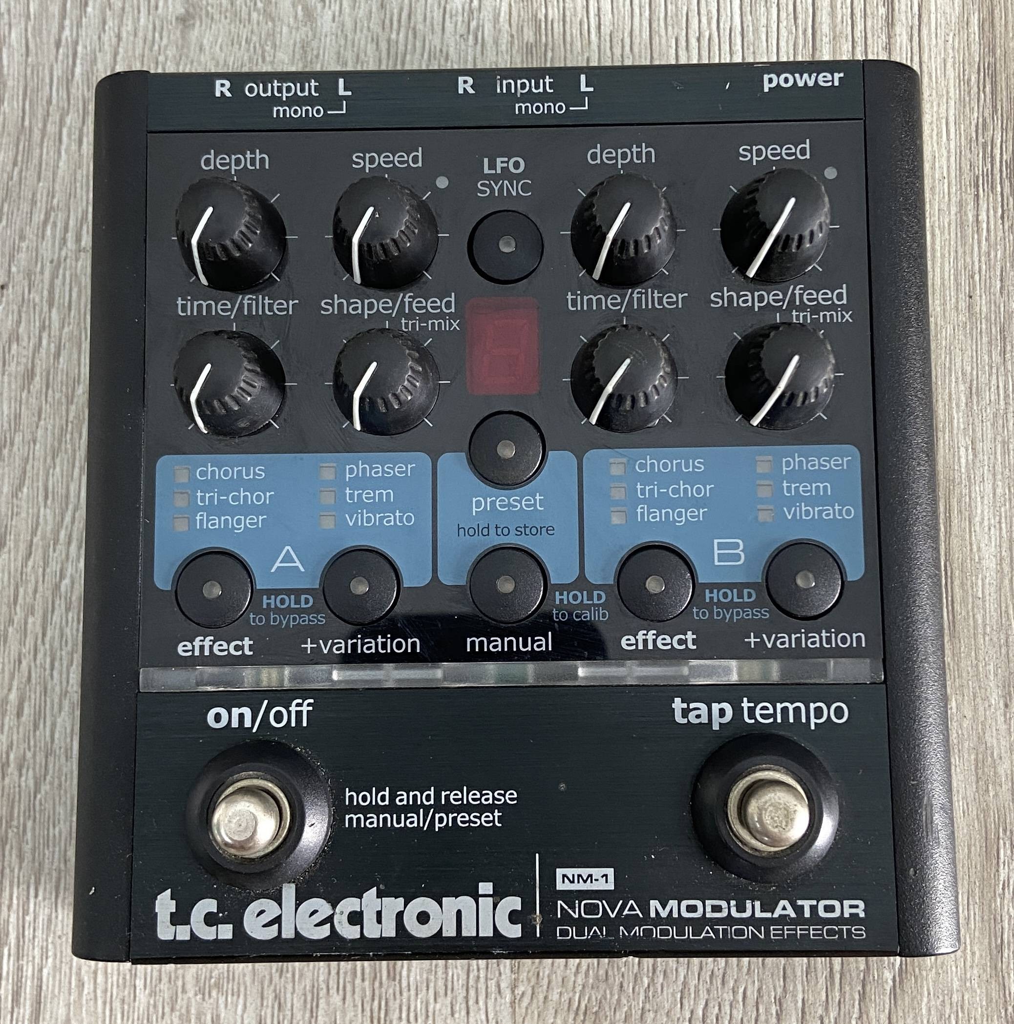 ギター t.c. electronic Nova Modulator NM-1 TC Electronic | Product | NM-1 NOVA MODULATOR