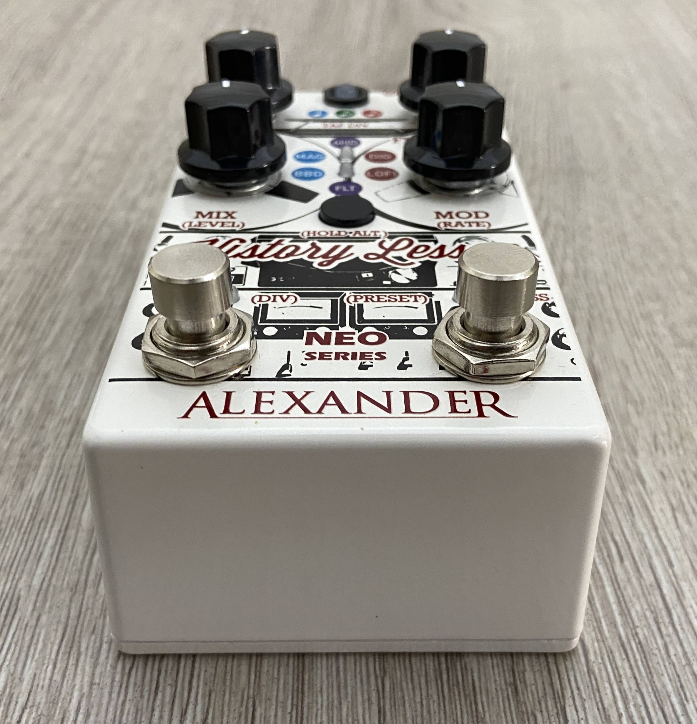 Alexander pedals history lesson delay vol.3 Effetti Alexander pedals