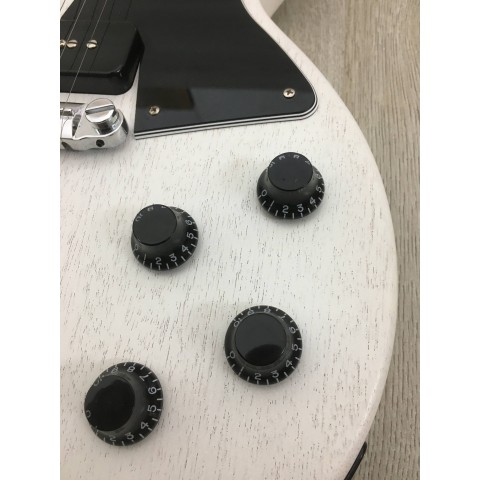 Elevate Your Guitar's Sound 42MM Slotted Beef Bone Nut Per Chitarra