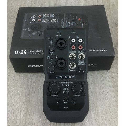 Zoom U24 scheda audio USB