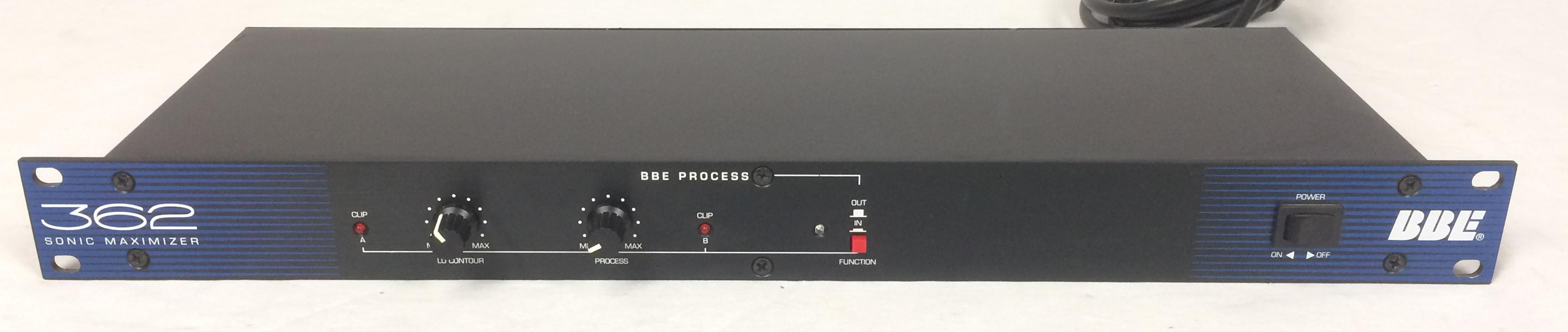 BBE 362 Sonic Maximizer Effetti e Processori BBE