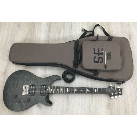 PRS SE Custom 24 Satin Quilt Stealth
