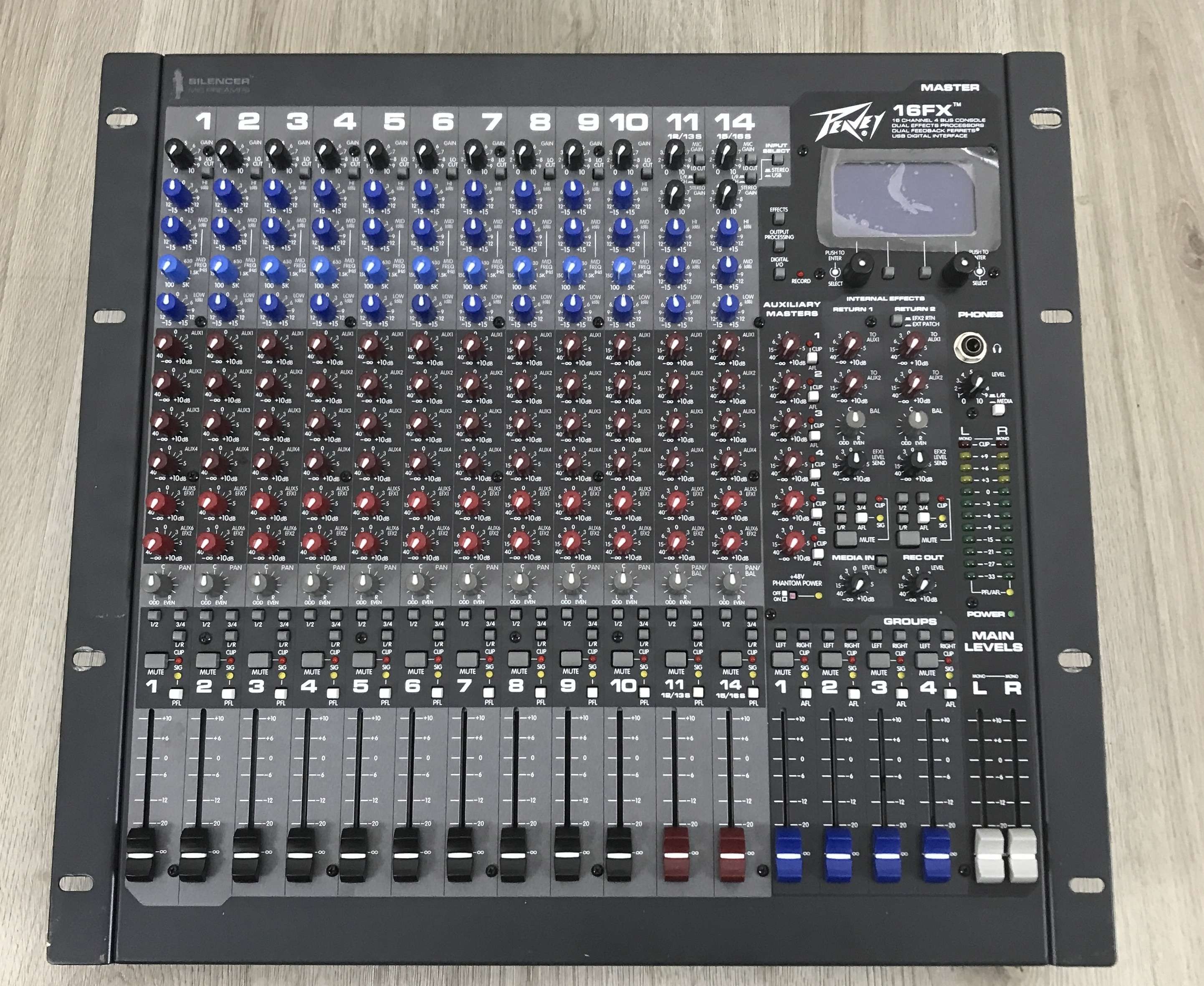 Peavey 16 FX mixer analogico Mixer Peavey