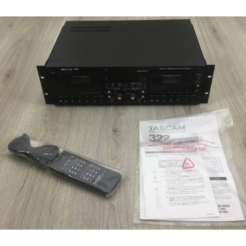Tascam 322 registratore doppia cassetta