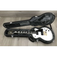 Epiphone Inspired by Gibson Les Paul Custom Apline White + EMG Zakk Wylde Set Black