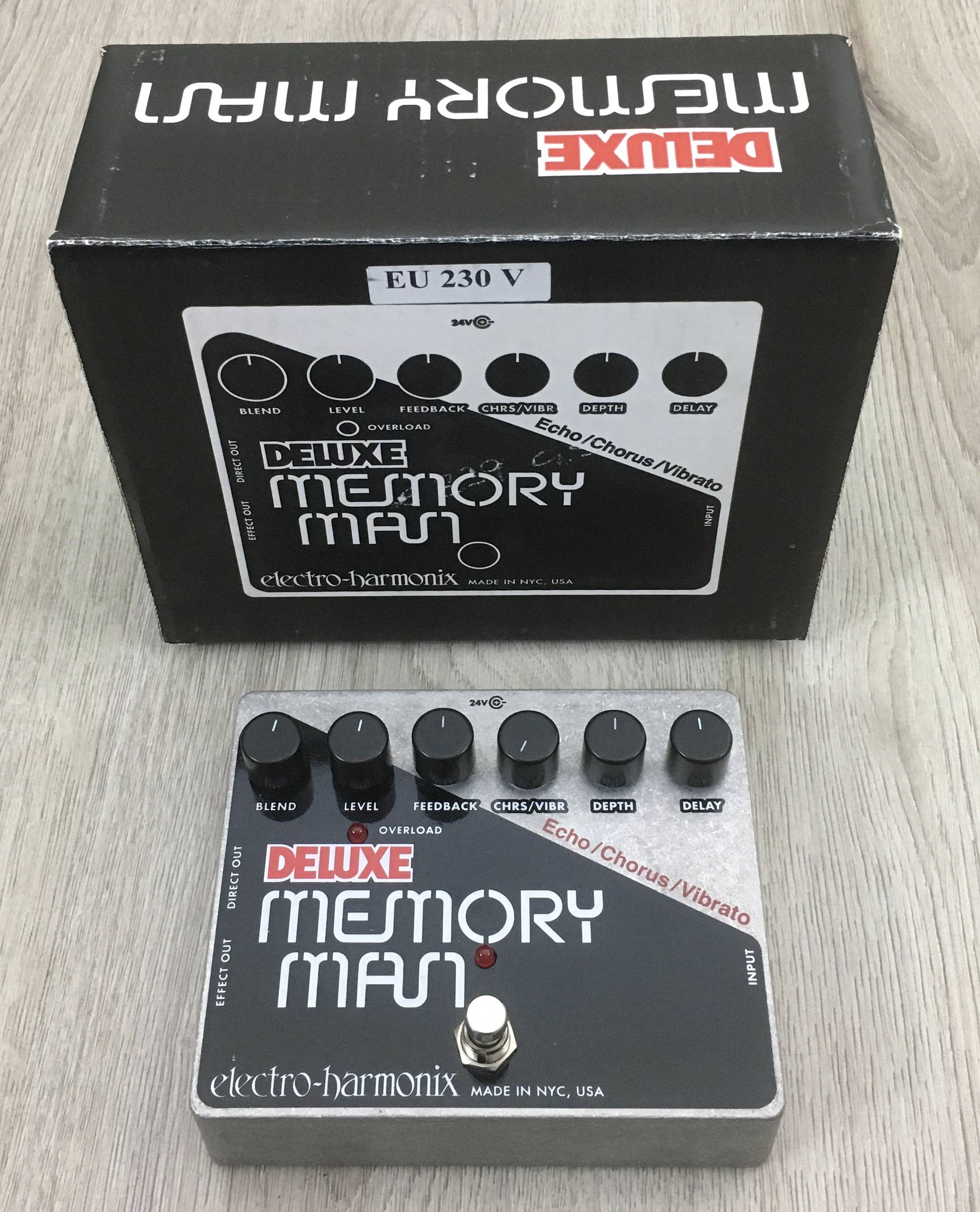 ギター Electro-Harmonix Deluxe Memory Man Electro Harmonix Deluxe Memory Man – Thomann Italia
