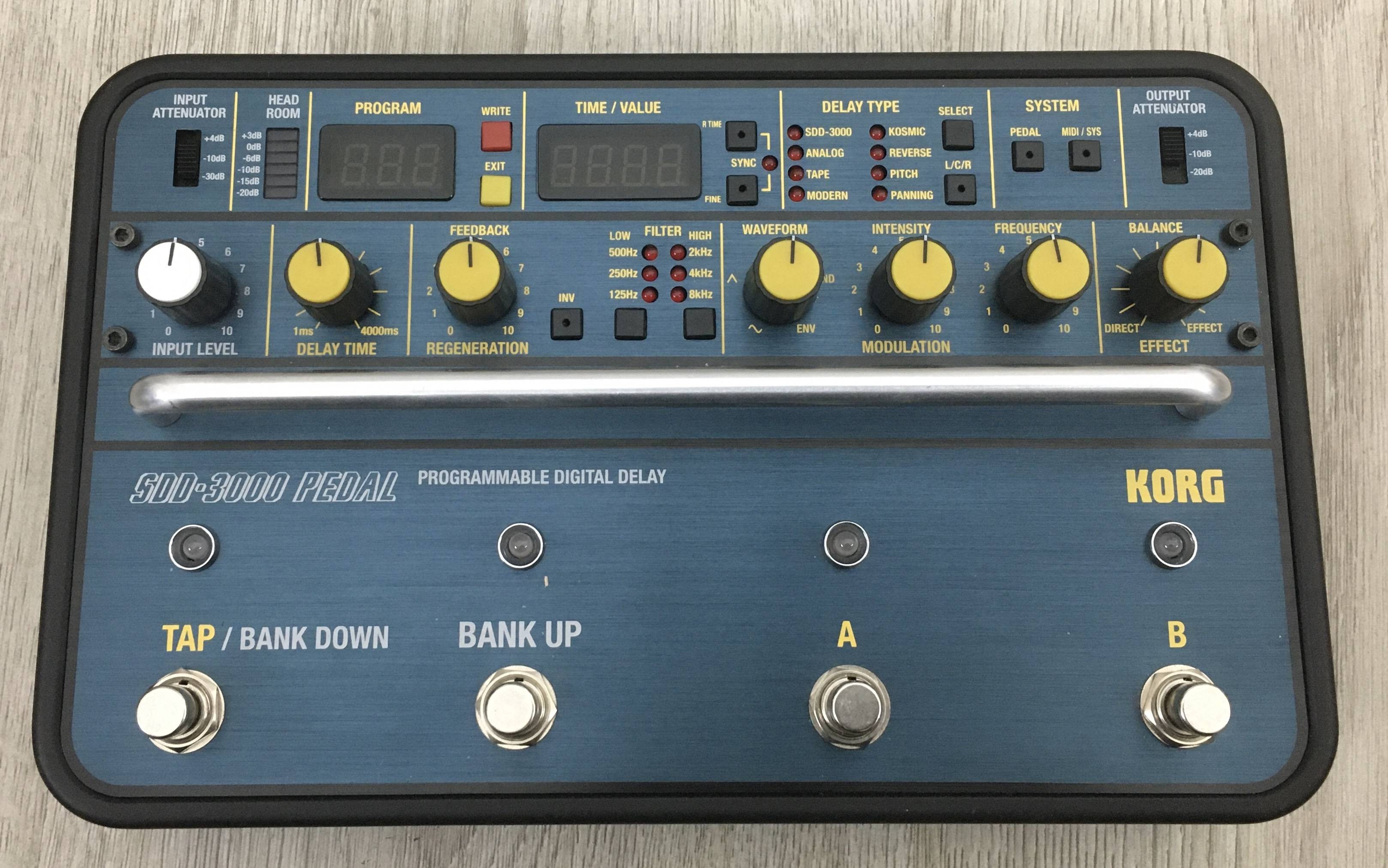 Korg SDD-3000 Pedal | Effetti Korg