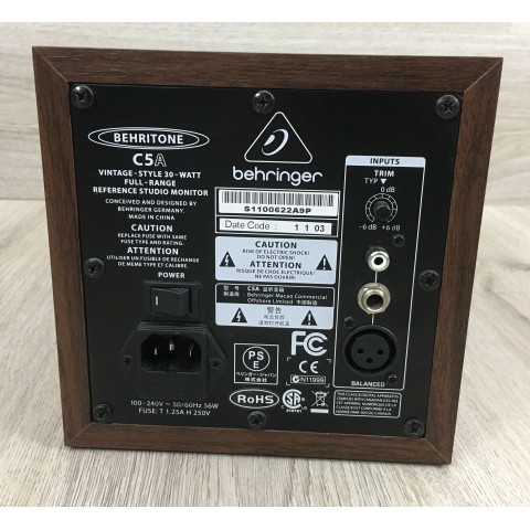 Behringer Behritone C5A | Monitor da Studio Behringer