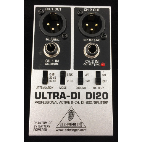 Behringer DI-20 Ultra DI Box