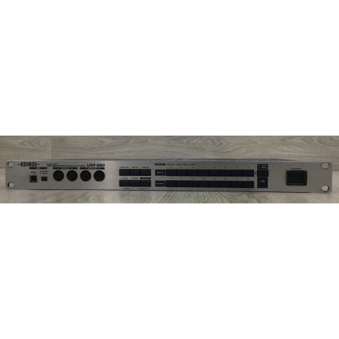 EDIROL UM-880 usb midi interface 【完動品】 Edirol UM880 8x8 USB MIDI Interface and Patcher | zZounds