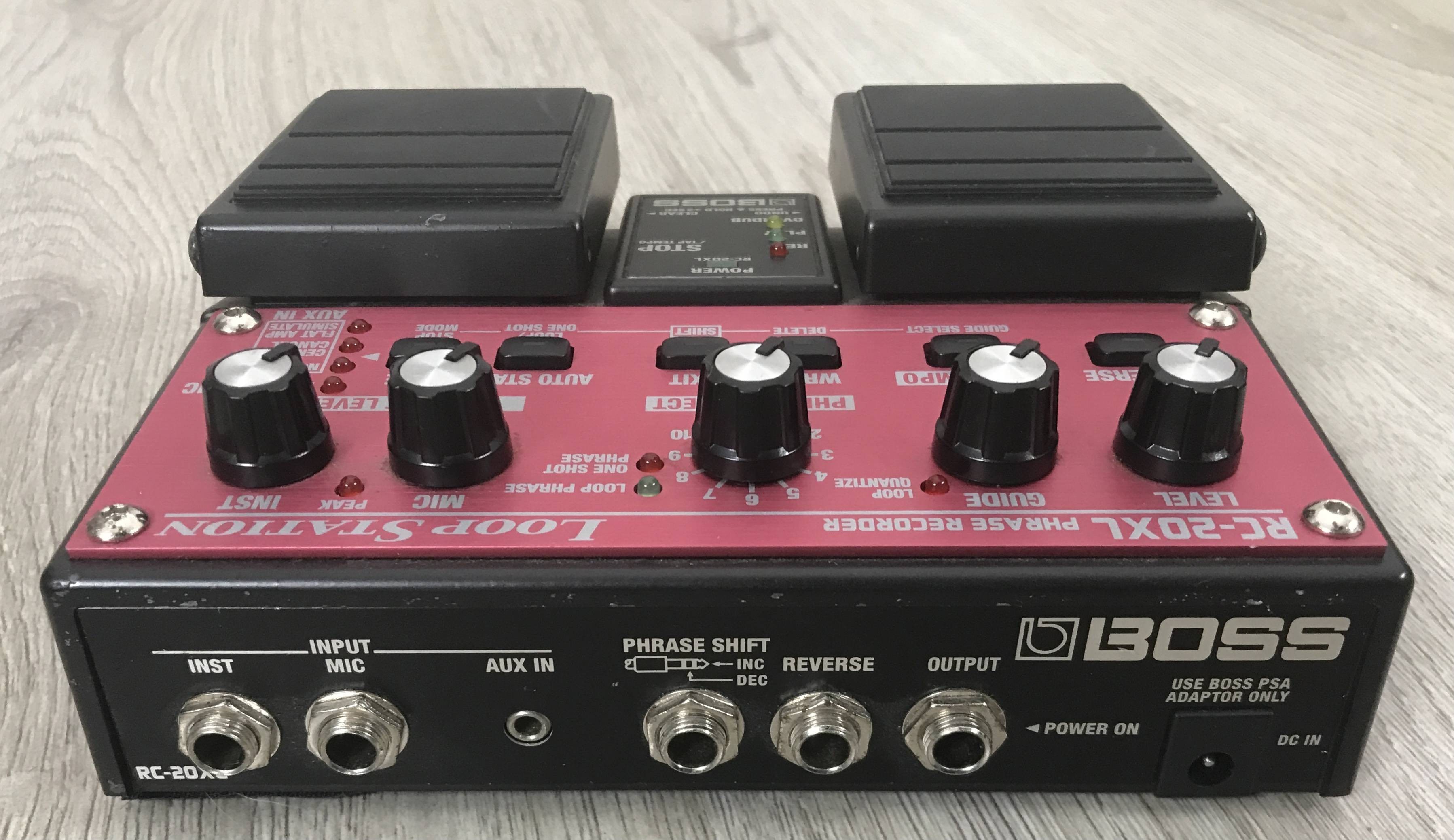 Boss RC20-XL Loopstation | Effetti Boss