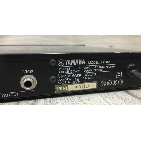 Yamaha TX81Z Tone generator | Expander Yamaha