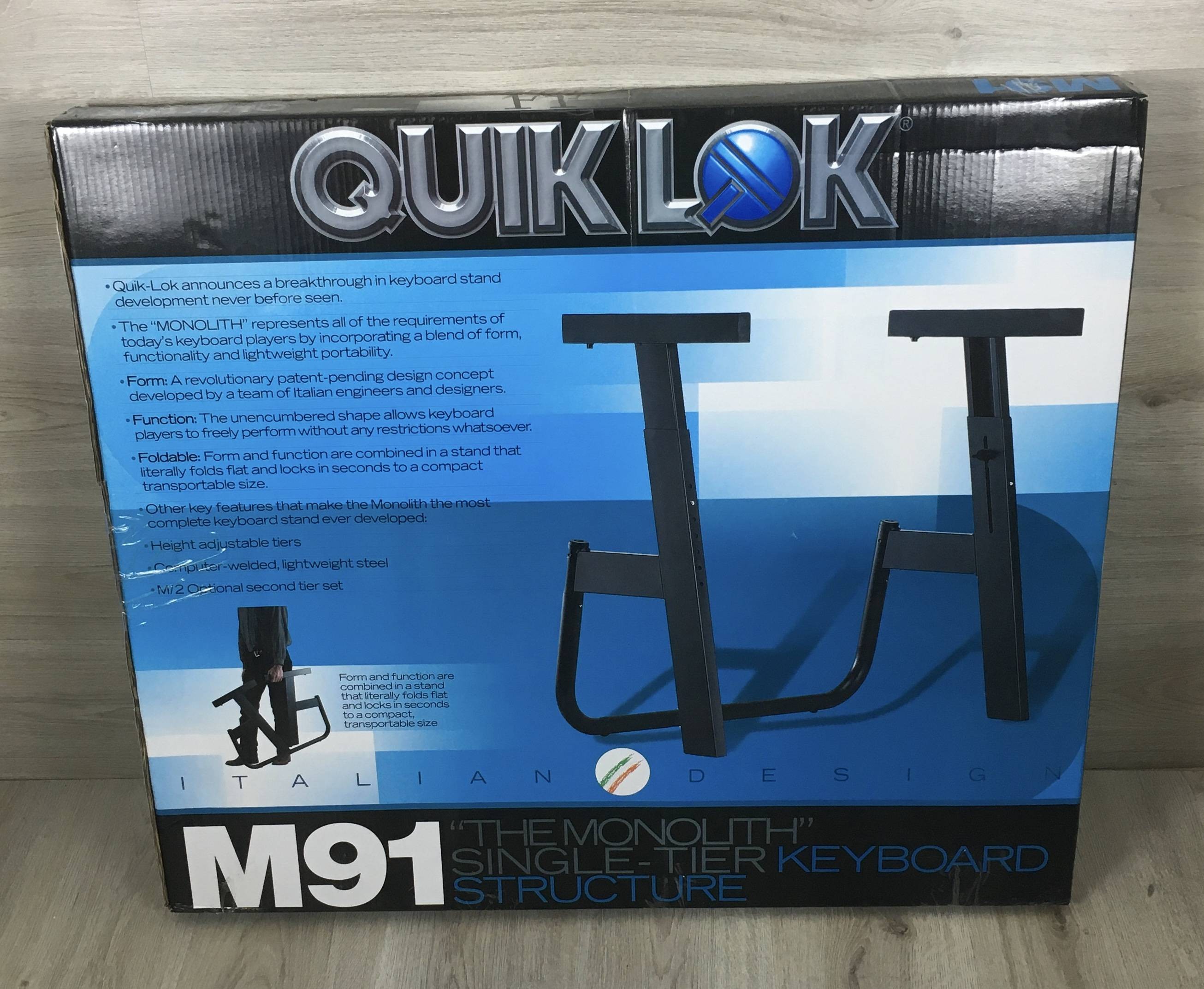 Quik Lok M/91 supporto per tastiera Monolith