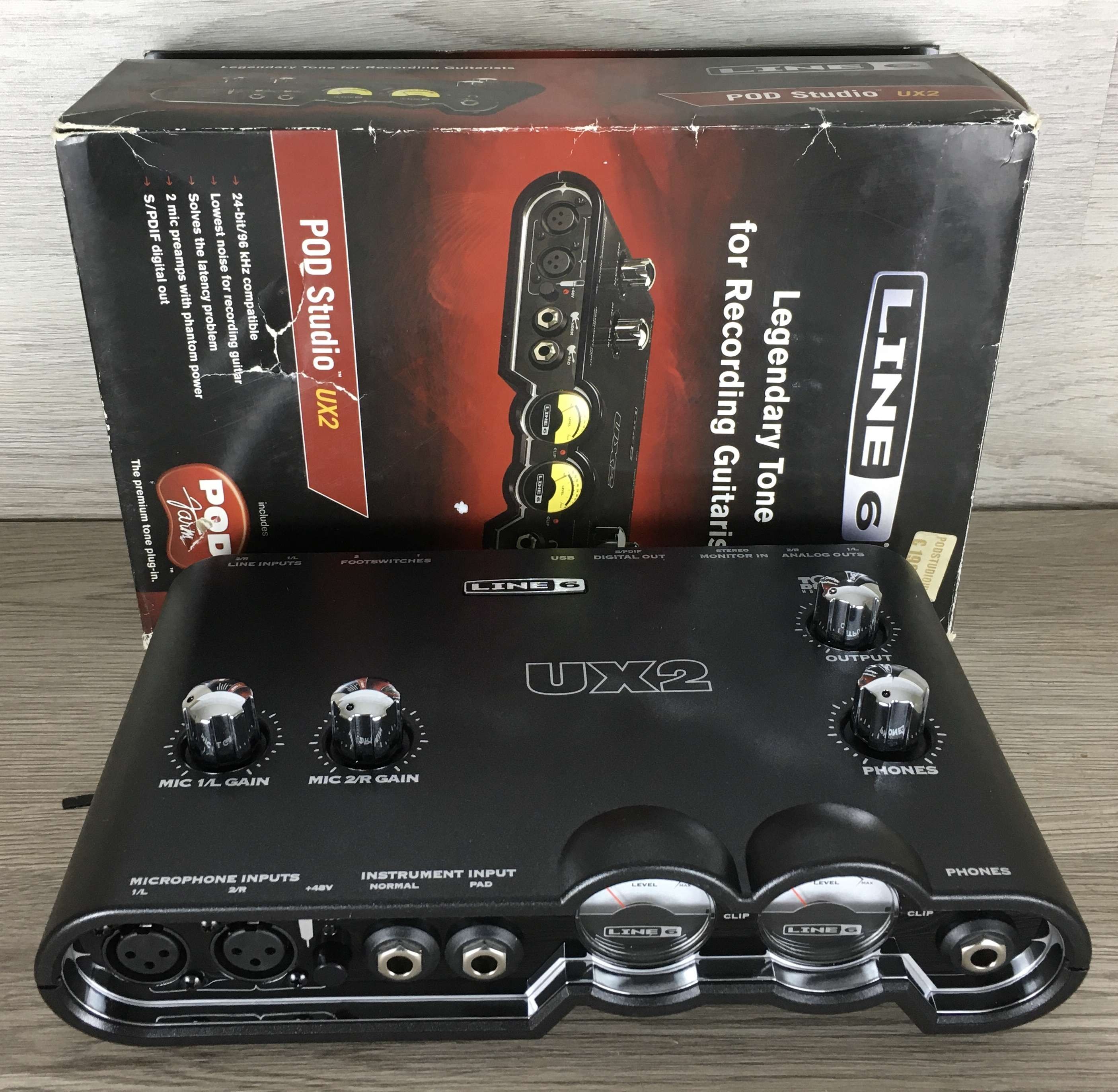 Line6 Pod UX2 Studio | Schede Audio Line6