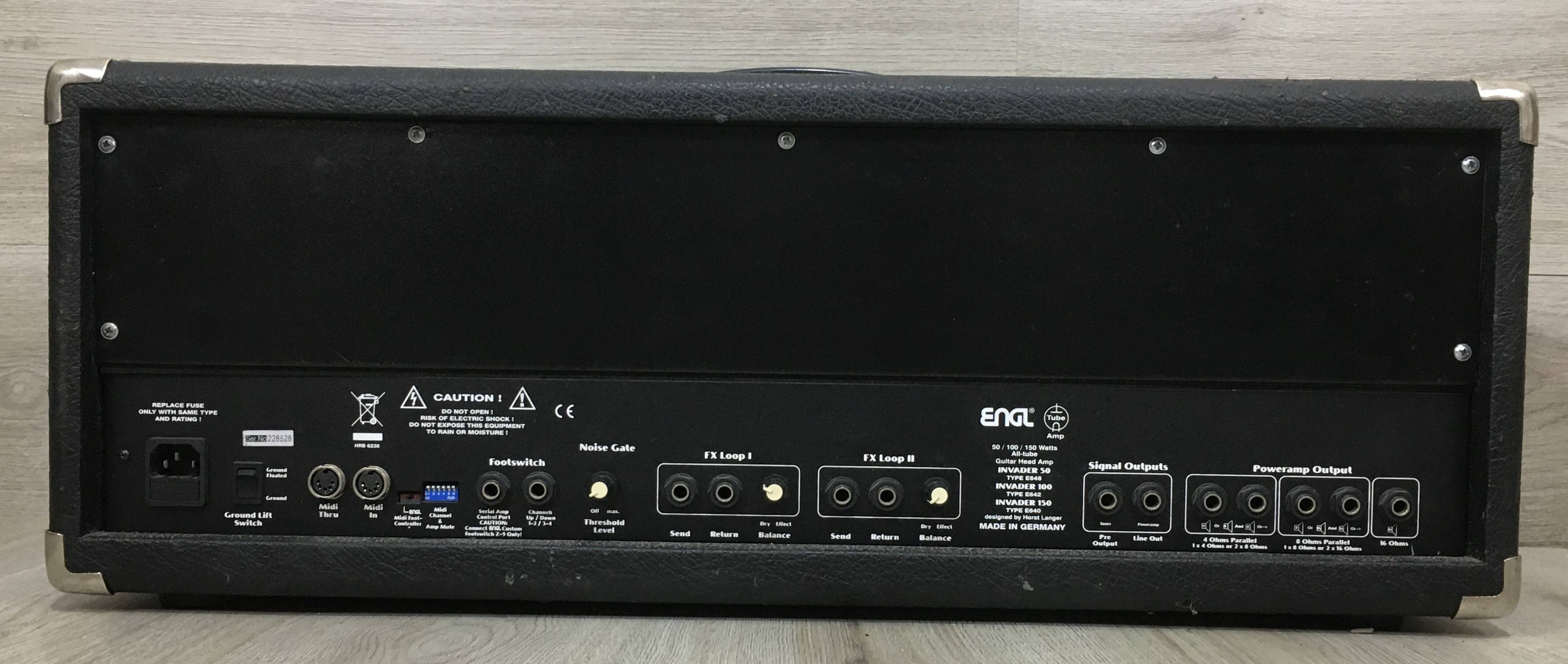 ENGL INVADER 150 真空管アンプ 真空管アンプ | 製品一覧｜製品情報 | エレキット ENGL INVADER 150