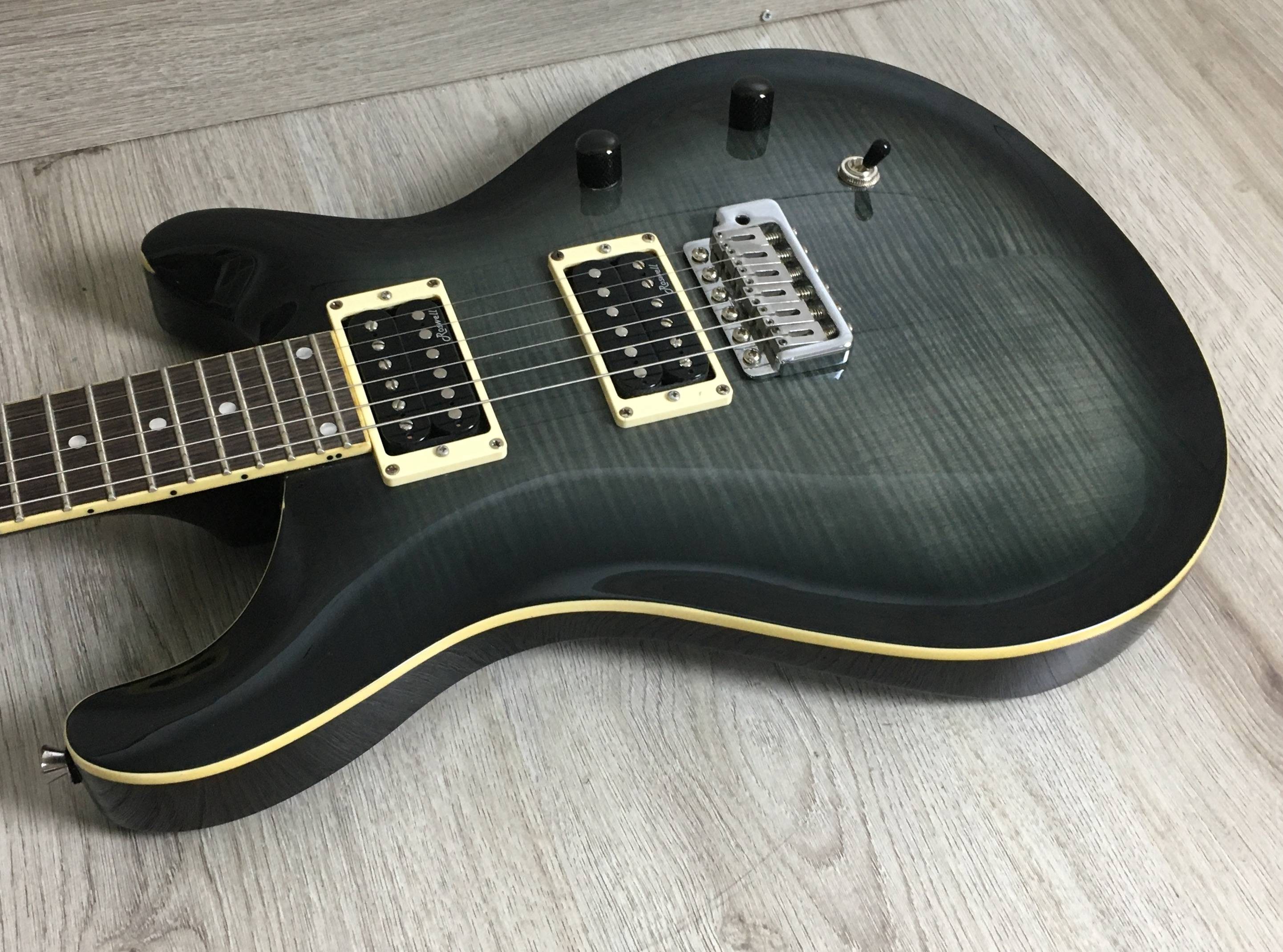 Harley Benton CST-24 Black Flame 訳あり CST-24T Black Flame - Harley Benton