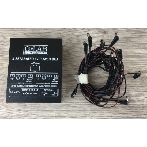 G-Lab PB-1 8 separated 9v power box