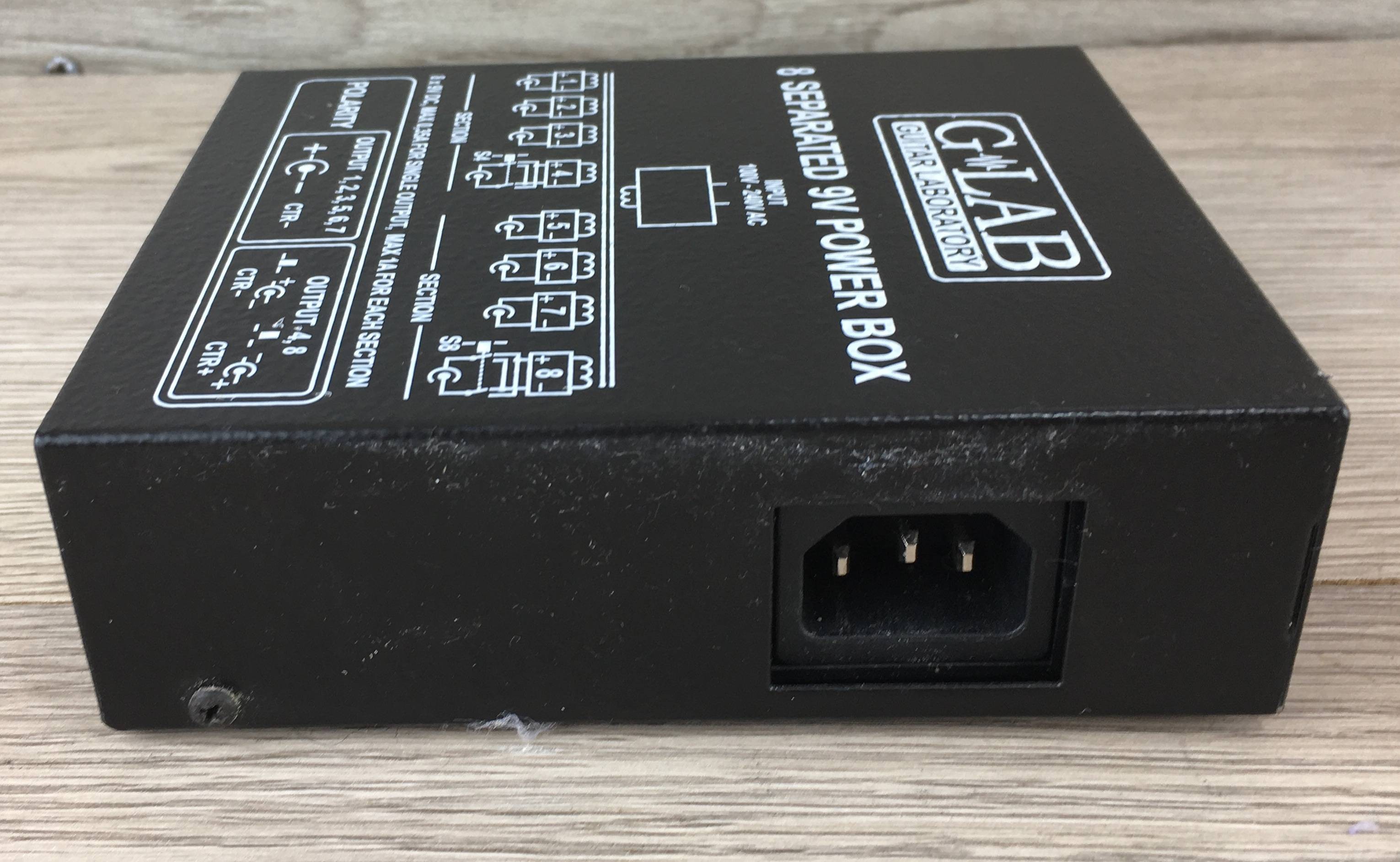 G-Lab PB-1 8 separated 9v power box | Effetti G-Lab