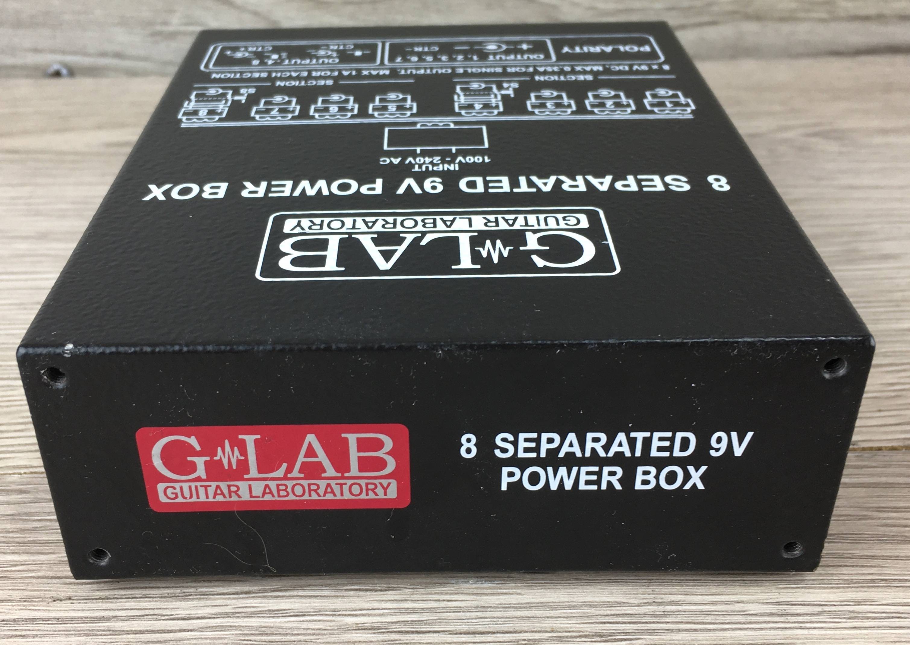 ギター G-LAB 8 Separated 9V Power Box G-Lab PB-1 8 Separated 9V Power Box Used Tested w/ Cables | eBay
