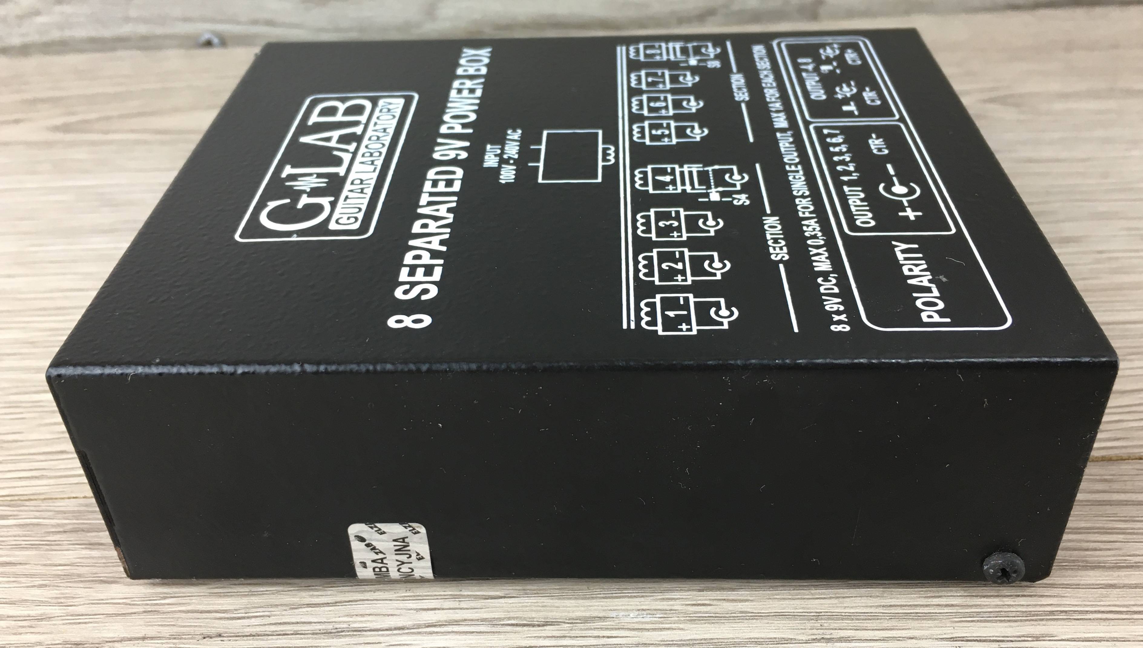 G-Lab PB-1 8 separated 9v power box | Effetti G-Lab