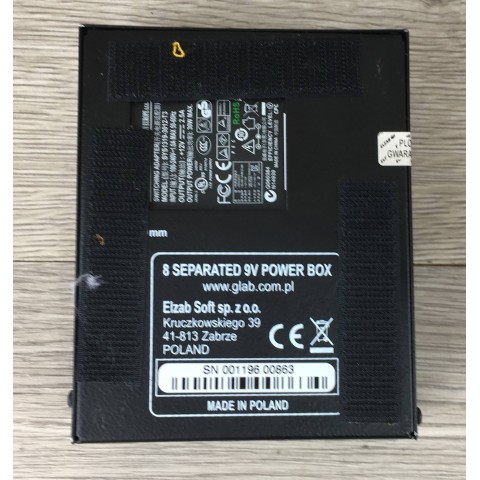 G-Lab PB-1 8 separated 9v power box | Effetti G-Lab