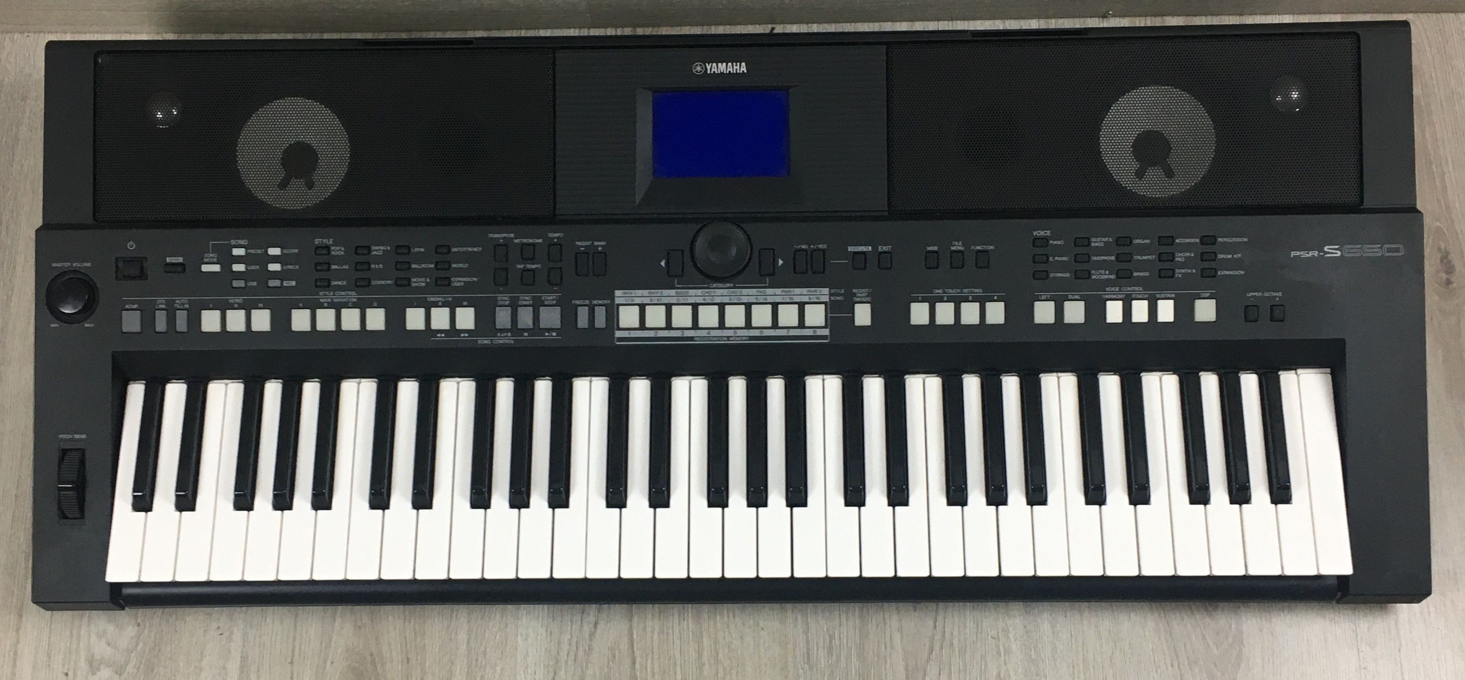 Yamaha PSR S650 Pianoforti Digitali Yamaha
