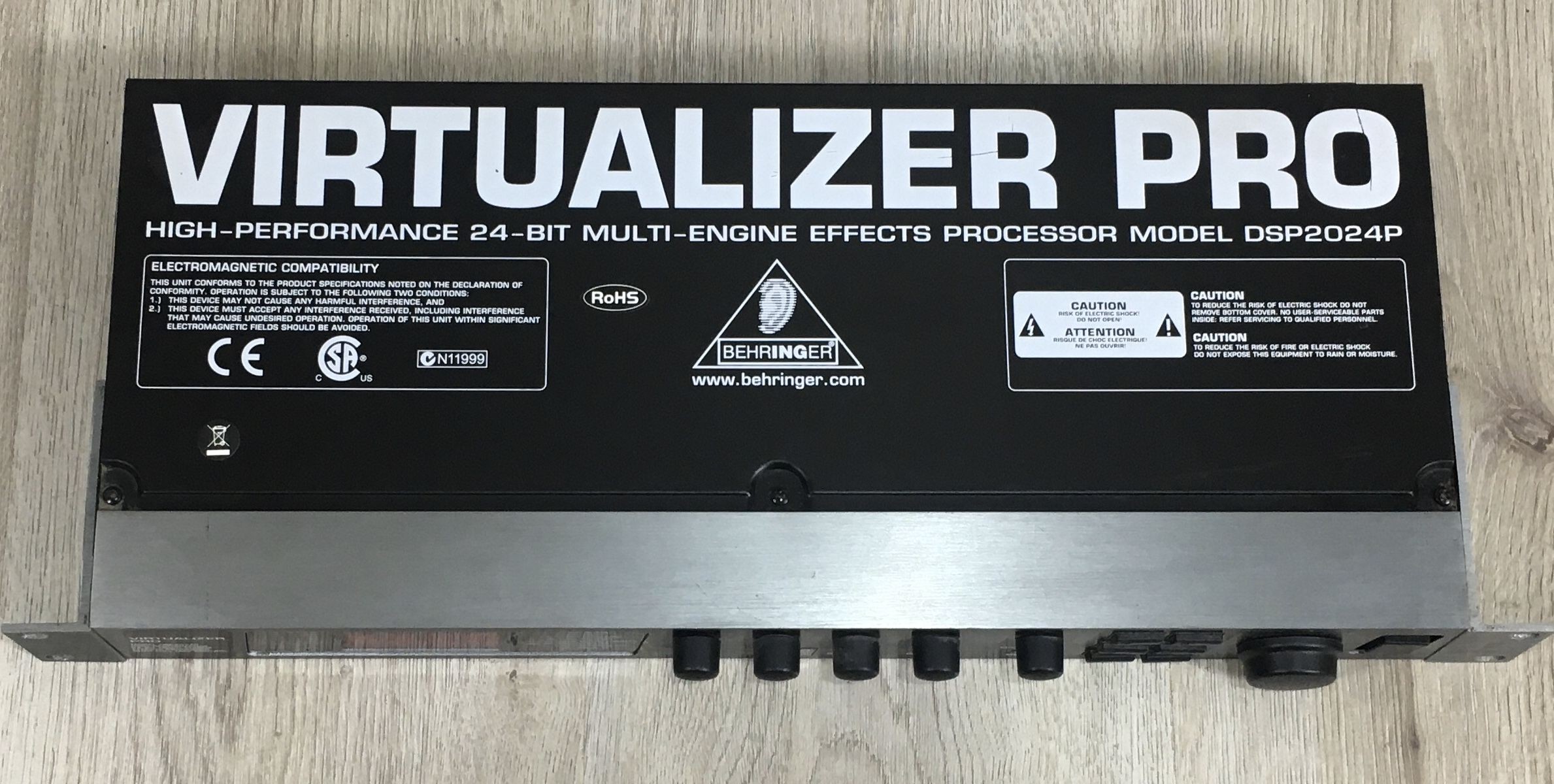 Behringer Virtualizer Pro DSP2024P | Effetti e Processori Behringer