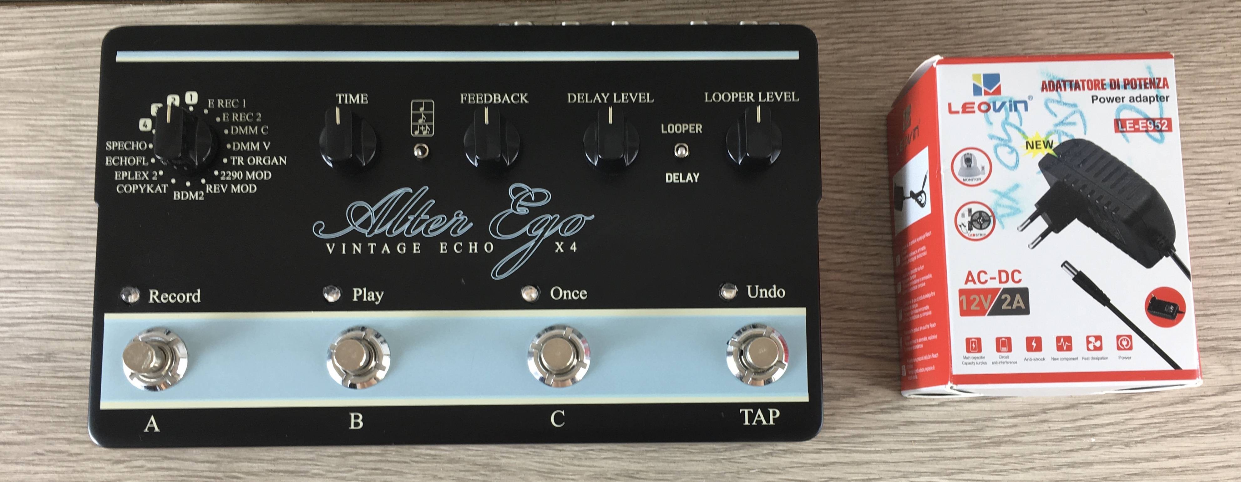 Tc Electronic Alter Ego Vintage Echo X4 | Effetti Tc Electronic