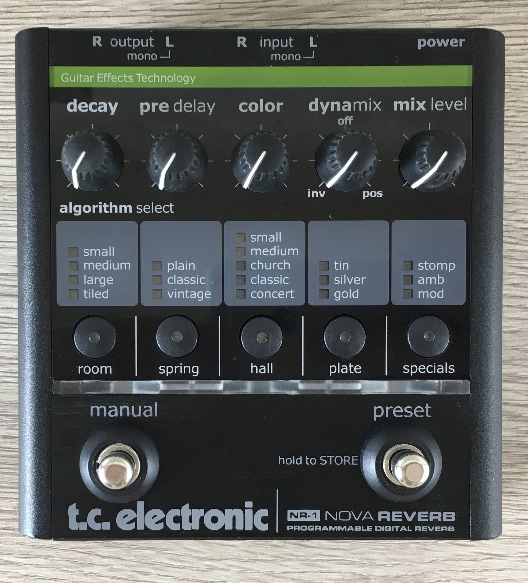 ギター tc electronic NR-1 Nova Reverb Amazon | t.c.electronic NR-1 NOVA REVERB ギターエフェクター