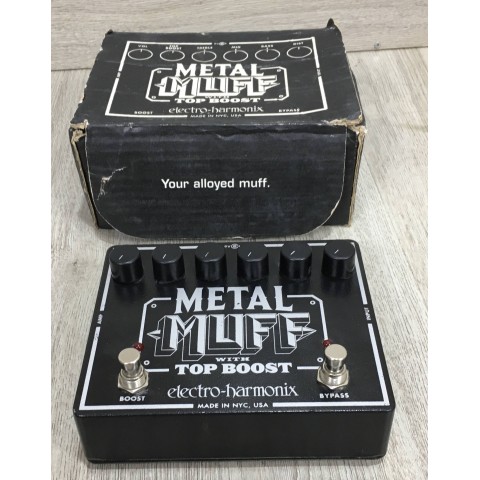 Electro Harmonix Metal Muff with Top Boost