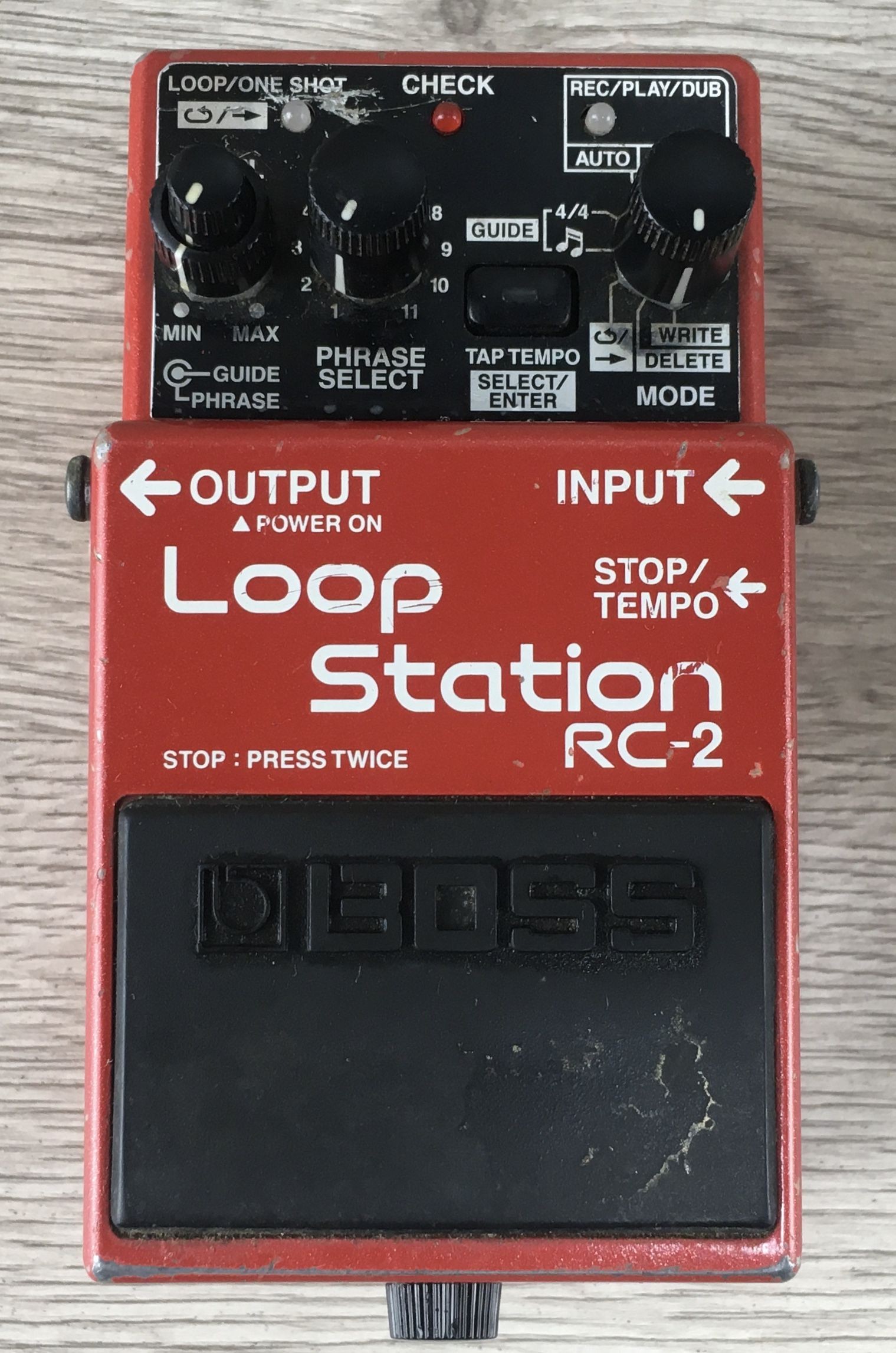 Boss RC-2 Loopstation | Effetti Boss