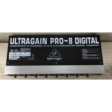Behringer ADA8000 Ultragain Pro Digital | Schede Audio Behringer