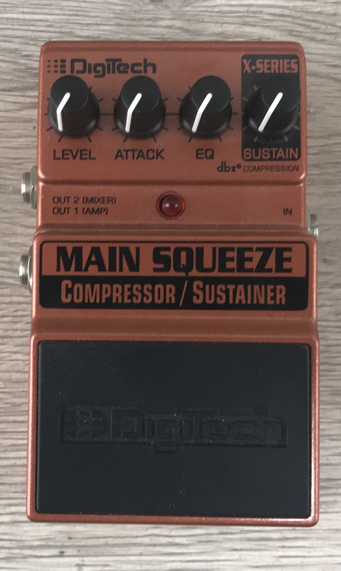 Digitech XMS Main Squeeze Compressor Sustainer | Effetti Digitech