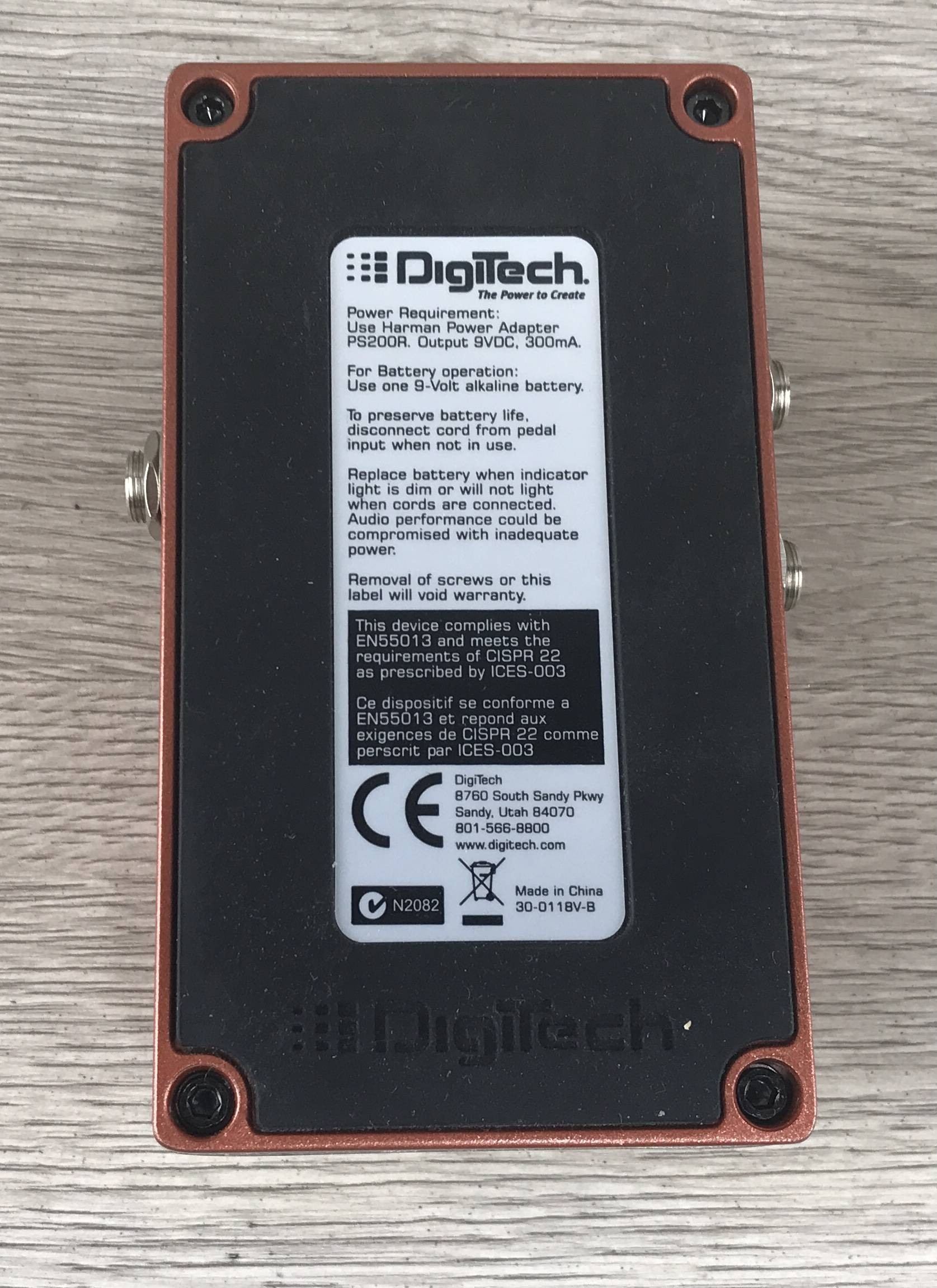 Digitech XMS Main Squeeze Compressor Sustainer | Effetti Digitech