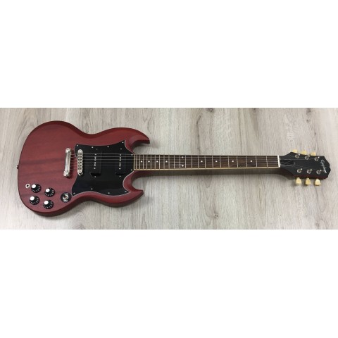 Epiphone SG Classic Worn P-90 Worn Cherry