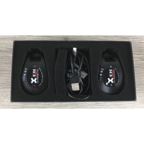 XVive U2 Carbon sistema di trasmissione audio per chitarra e basso