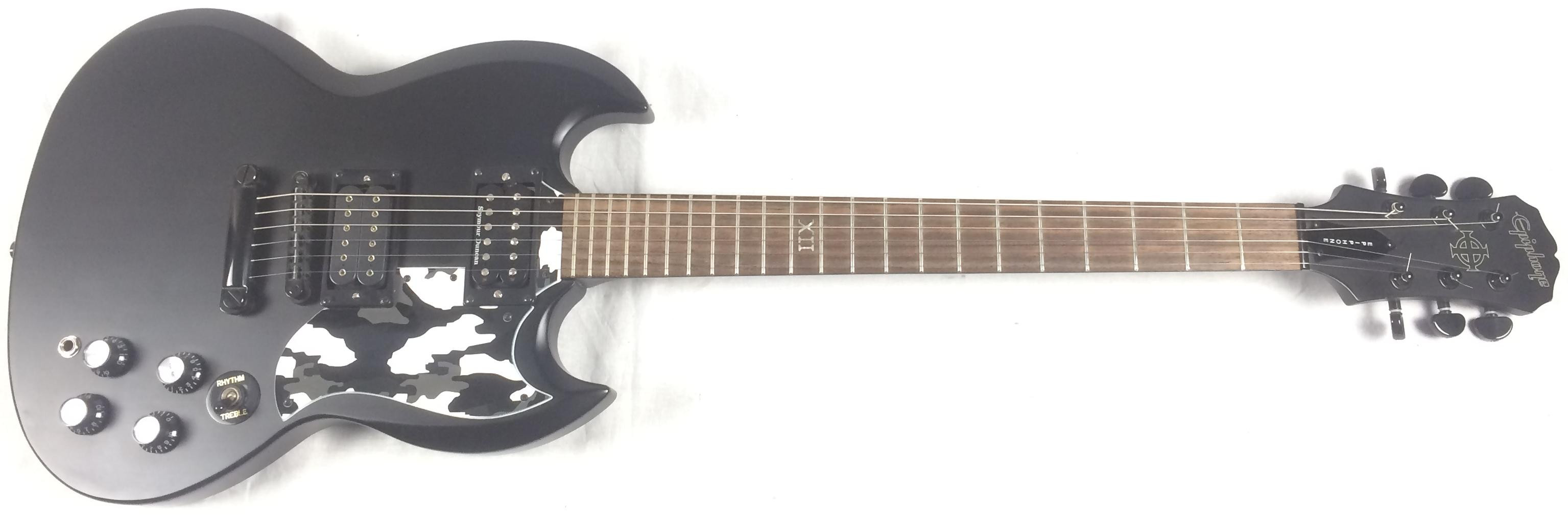 Chitarra Elettrica Epiphone SG G-400 GOTH + Seymour Duncan JB E Di