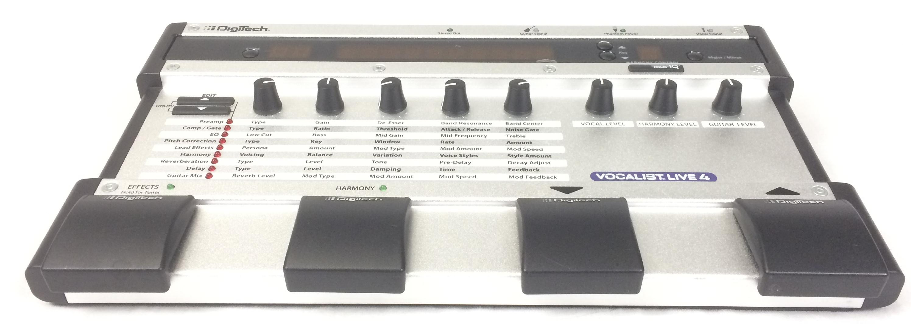 Digitech Vocalist Live 4 Effetti e Processori Digitech