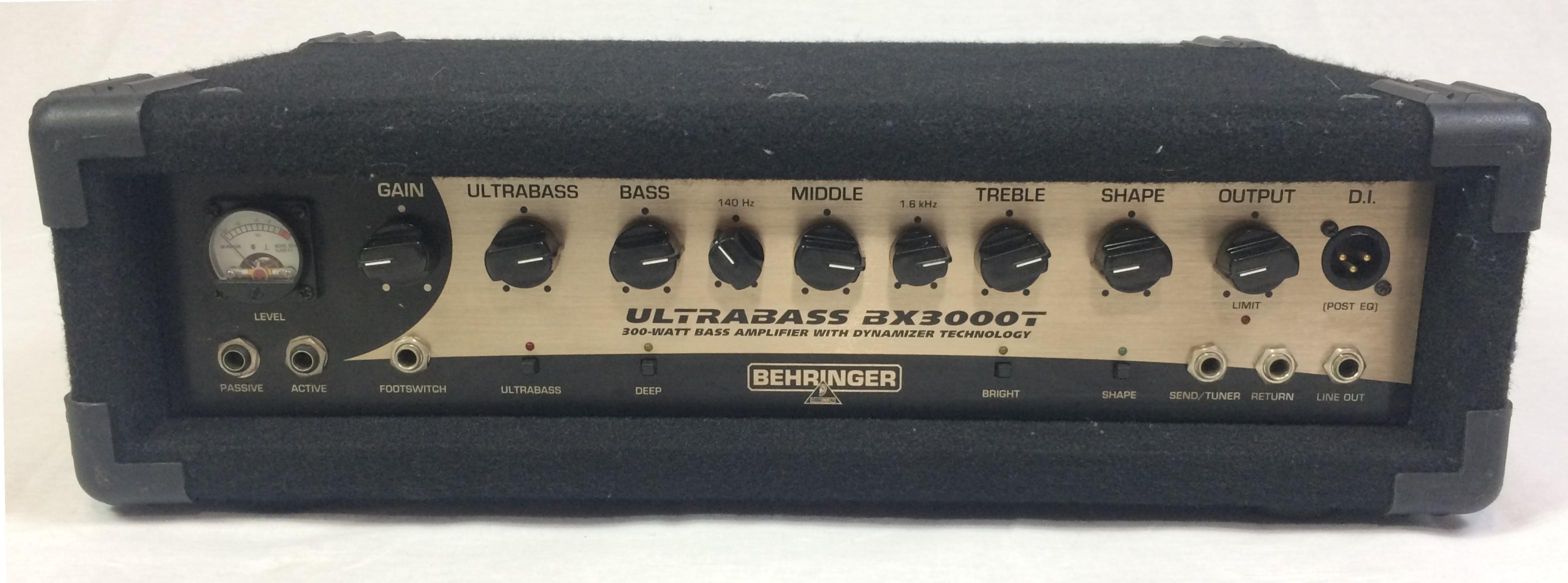 Behringer Ultrabass BX3000T | Amplificatori Behringer